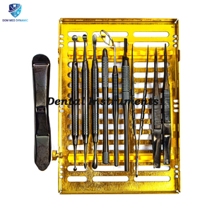 ชุดเครื่องมือผ่าตัดช่องปากขนาดเล็กเครื่องมือทันตกรรมชุดอุปกรณ์ทำฟันสเตนเลสสำหรับฝัง - Product Image 6
