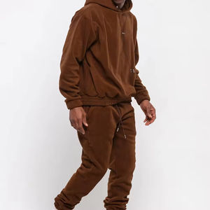 ชุดวอร์มไซส์ใหญ่พิเศษสำหรับผู้ชายพิมพ์โลโก้ได้ตามต้องการมากเสื้อผ้าแนวสตรีทมีฮู้ดสำหรับฤดูหนาว - Product Image 6