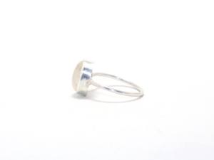 Anillo clásico de cuarzo de Plata de Ley 925, anillo de cuarzo de cristal de calidad superior hecho a mano, joyería de plata al por mayor, regalo de dama de honor - Product Image 5