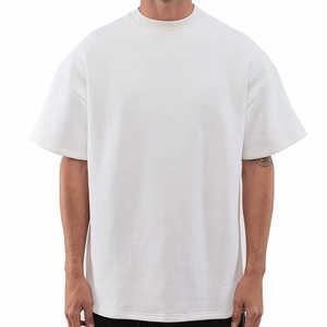 เสื้อยืดคอกลมผ้าฝ้ายคุณภาพสูงแบบเรียบง่ายสำหรับผู้ชาย เสื้อยืดลำลอง เสื้อยืดออกกำลังกาย - Product Image 4