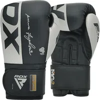 Guantes de entrenamiento de boxeo de cuero real gris de calidad superior profesional Diseño personalizado Guantes de combate Cuero de PU al por mayor