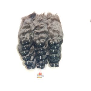 Paquete de Virgen Crudo sin Procesar Procesamiento Vietnamita Ninguna Cutícula Alineada Venta Al por Mayor Trenzado Extensiones de Cabello Humano de Onda Profunda - Product Image 4