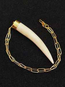 Colgante de hueso de Búfalo, joyería única hecha a mano, colgante de Material Natural duradero, perfecto para accesorios elegantes y ecológicos - Product Image 4