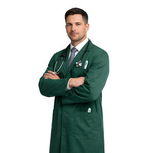 Blouse de laboratoire médicale pour médecin, uniforme de travail professionnel, fabrication sur mesure - Product Image 1