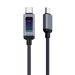 <span class=keywords><strong>สาย</strong></span>ชาร์จเร็ว 3A ความเร็วสูง ถ่ายโอนข้อมูล <span class=keywords><strong>สาย</strong></span>ถักแบบมีไฟ LED หลายสี Phantom ผลิตจากวัสดุ TPE PVC PTE ไนลอน ความยาว 3.3 ฟุต/1 เมตร - Product Image 1