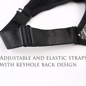 สปอร์ตบราสายเว้าด้านหลังมีแผ่นรองที่ถอดออกได้เสื้อครอปสำหรับออกกำลังกายวิ่งโยคะ - Product Image 5