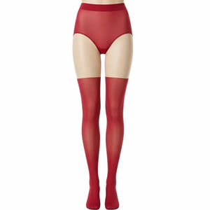 Collants transparents à motif uni pour femmes, mélange de spandex et de nylon, doux, extensibles, durables, collants fins, usage quotidien, fête, lingerie - Product Image 1