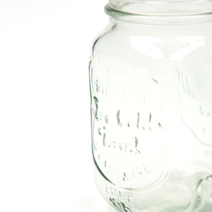Cadeau d'affaires Tasse en verre et tasse en verre pour la maison Bocaux en verre de 500ml, avec poignées et logos personnalisables, pour les réunions et les gifis - Product Image 5
