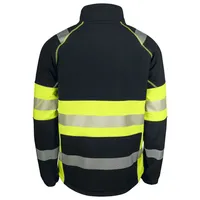 Chaqueta de Trabajo Ligera de Alta Visibilidad para Hombre, Hecha a Medida, Ropa de Seguridad Personalizada, Antiestática, Antiarrugas y Resistente al Viento