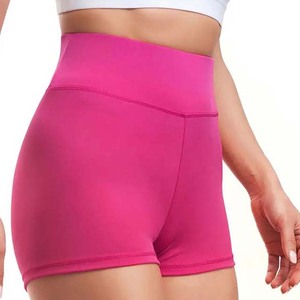 Shorts d'entraînement de jogging pour femmes de haute qualité été couleur unie Shorts pour femmes Logo personnalisé décontracté vêtements de sport de gymnastique amples - Product Image 1