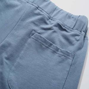 Ropa de hombre Pantalones cortos de talla grande Estilo de calle alta Algodón Transpirable Ropa de verano Cintura elástica Pantalones cortos de algodón de alta calidad para hombre - Product Image 5