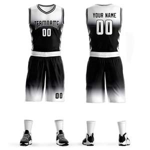 Chemises uniformes de basket-ball personnalisées pour jeunes, impression par sublimation du nom et du logo, uniformes de basket-ball en polyester, vêtements de sport - Product Image 1