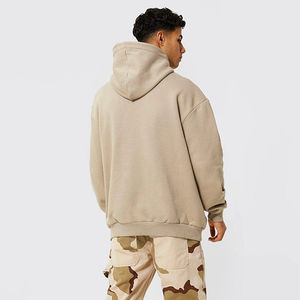 Vêtements pour hommes en gros, qualité supérieure, 100% polaire, surdimensionné, épaules tombantes, sweat-shirts élégants pour hommes - Product Image 3