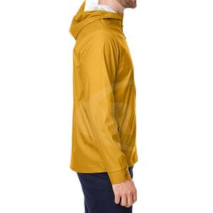 Logo personnalisé Veste coupe-vent en polyester respirante à capuche pour la course en plein air - Product Image 3