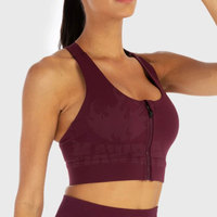 Soutien-gorge de sport respirant sans couture de qualité supérieure, à maintien élevé, fabriqué au Pakistan, personnalisable, pour femmes