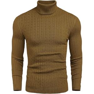 Vente en gros Chandail à manches longues en polyester d'extérieur pour hommes, chaud pour l'hiver Chandail en polyester tricoté pour hommes - Product Image 1