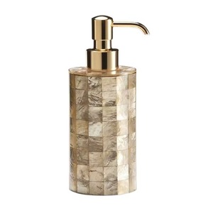 Dispensador de loción en cobre con acabado de chocolate antiguo Perfecto para accesorios de baño elegantes y botella de jabón líquido - Product Image 2