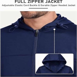 Ensemble survêtement homme avec logo brodé personnalisé, ensemble deux pièces, veste coupe ample, jogging, costumes, téléchargé par Dress Sports - Product Image 4