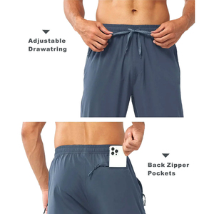 Venta al por mayor profesional 2025 logotipo personalizado impresión peso ligero cordón cintura hombres pantalones de chándal de alta calidad - Product Image 5