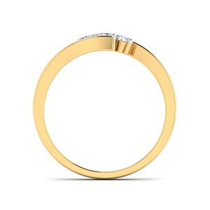 925 Sterling Silver Classic Vintage Engagement <b>Ring</b> Brilliant Cut Bezel Setting Lab Grown Three Stone Diamond IGI Certified - Product Image 3