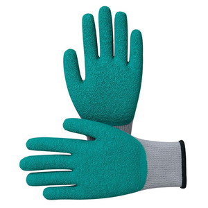 Guantes de trabajo de cuero hechos en fábrica directos de servicio OEM Diseño único de tasa ajustable Características antideslizantes duraderas Fabricante superior - Product Image 2