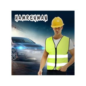 เสื้อกั๊กสะท้อนแสงมองเห็นได้ชัดเจนเสื้อแจ็กเก็ตชุดทำงานป้องกันไฟฟ้าสถิตย์มีความปลอดภัยสะท้อนแสงมองเห็นได้ชัดเจน - Product Image 3