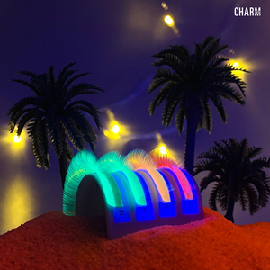 Pestañas CharmLash de Volumen Completo, Únicas, con Luces LED de Neón, 0.03 0.05 0.07, Pestañas de Seda Súper Suaves con Luces de Neón, Venta al por Mayor, Pestañas de Seda de 0.07mm, Esponjosas - Product Image 1