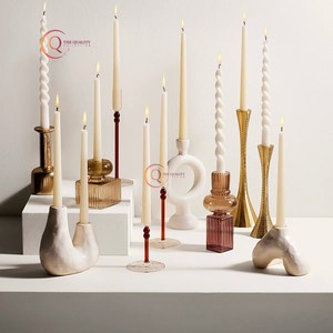 Metal Candle Holder Stand for Table Top Indoor Outdoor Decoration Best Selling Iron Candle Holder Metal Unique Candle Jar Supply - Product Image 4