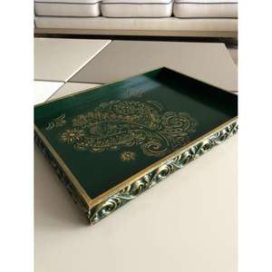 Bandejas Decorativas de Madera para Uso Comercial, Aptas para Contacto con Alimentos, Bandeja para Desayuno, Bandejas para Servir Comida, Suministros para Restaurantes - Product Image 3