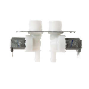 Valve d'eau électrique en plastique pour pièces de machine à laver - Cuivre - Product Image 3