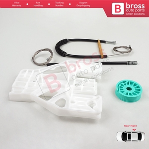 Juego de Reparación de Elevalunas Eléctrico Trasero Derecho BWR871 para A4 S4 B8 8K 8KH 8K5 8K2 2008-2015 4/5 Puertas 8K0839462 - Product Image 6