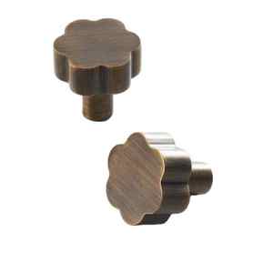Boutons de poignée de porte en laiton coulé en métal de forme hexagonale durables élégants et parfaits pour les intérieurs de maison modernes ou classiques - Product Image 5