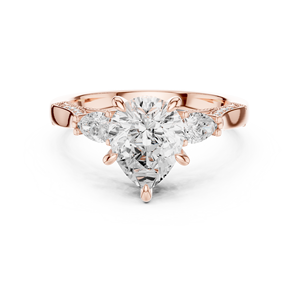 Anillo de amor de oro de 18 quilates para celebración de aniversario - Product Image 3