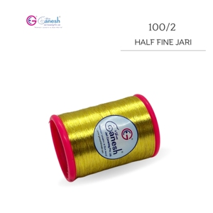 Hilo de bordado Jari medio fino de alta tenacidad 100/2 Lurex para coser tejido y tejer - Product Image 2