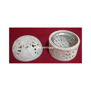 Quemador de Incienso de Piedra de Savia Tallada a Mano con un Diseño Atractivo y Hermoso para Decoración del Hogar y Regalos de Boda - Product Image 1