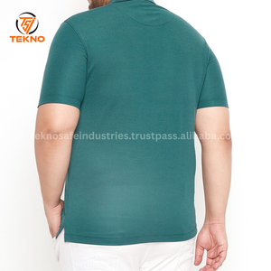 Polos en coton à manches courtes personnalisables Polo grande taille en mélange de polyester respirant pour hommes Bon marché 2025 Service OEM - Product Image 3