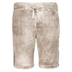 Homme s marron clair allemand Vintage cuir Lederhosen pour bavarois Oktoberfest 2025 authentique allemand bavarois Costume hommes - Product Image 2