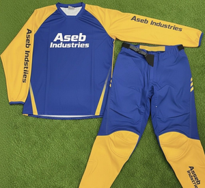 Pantalones y Jersey de Motocross Hechos a Medida, Ropa de Carreras Transpirable y Resistente al Viento con Diseño de Impresión Sublimada, Equipo MX Personalizado - Product Image 3