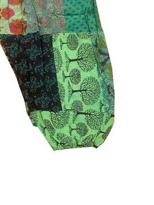 Sarouel patchwork unisexe toutes saisons avec poches Baggy vêtements de festival d'été pour femmes hommes pantalons longs d'été pour dames - Product Image 6