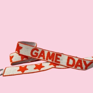 Beaded and <b>Sequins</b> game day Crossbody Purse Strap for Tote Bags and Clutch Suitable for Party and Evening - Product Image 5