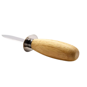 Couteau à huîtres à manche en bois Couteaux à huîtres de qualité supérieure - Product Image 3