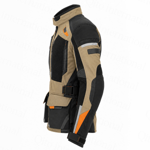 Veste de moto en Cordura, doublée de coton matelassé, imperméable, coupe-vent, tout-terrain, motocross, hiver - Product Image 2