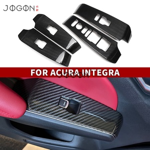 แผงสวิตช์หน้าต่างประตูสำหรับ Acura Integra Type S A-specec DE5 DE4 2023-2025แผงปุ่มลิฟต์คาร์บอนไฟเบอร์ของจริง - Product Image 2