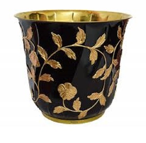 Natural Finished Customized Size & Shape Metal Flower Patio Planter for Sale Galvanized Round Metal Planter <b>Pot</b> <b>Plants</b> Gardening - Product Image 4