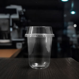 ถ้วยพลาสติกแบบใช้แล้วทิ้งขนาด95มม. ทำจากพลาสติก PP/PET แบบใช้แล้วทิ้งสำหรับเครื่องดื่มร้อน/เย็น - Product Image 1