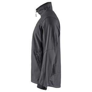 Veste Softshell imperméable et coupe-vent pour homme, veste d'extérieur, vente en gros OEM, marque privée - Product Image 3