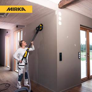 Moteur sans balais pour ponceuse à cloisons sèches électrique Bluetooth, tête orbitale de 9 pouces, flexible à 180 degrés, portable avec sac de transport - Product Image 2