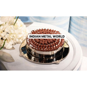 Bol à chocolat vintage en acier inoxydable avec assiette bol de serveur doux fait main créatif bol poli miroir à prix abordable - Product Image 5