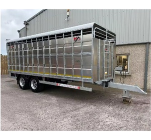 Remolque Profesional para Ganado, Remolque de Alta Resistencia para Transporte de Animales, para Ganado Vacuno, Ovejas, Cabras, Caballos y Transporte Agrícola - Product Image 6