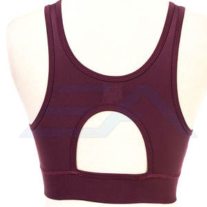 บราโยคะแบบสปอร์ตสำหรับผู้หญิง ระบายอากาศได้ดี โลโก้ด้านหน้า ออกแบบตามสั่ง รองรับทรงได้ดี ผลิตจากวัสดุสแปนเด็กซ์/ไนลอน สินค้ามาใหม่ ราคาดีที่สุด มีสินค้าในสต็อก - Product Image 3